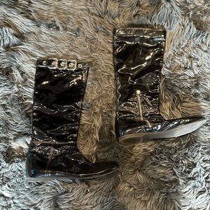 Miu Miu patent boots